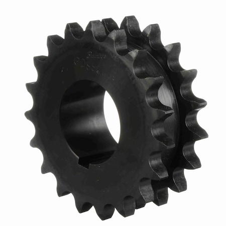 Browning Steel Bushed Bore Roller Chain Sprocket, DS80Q19 DS80Q19
